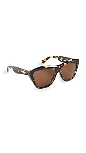 Gafas de Sol Bottega Veneta BV1092S Havana/Dark Brown 58/12/140 unisex