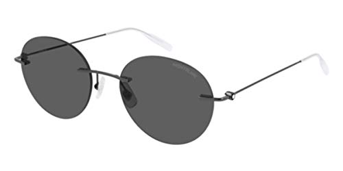 Gafas de Sol Montblanc MB0073S Ruthenium/Grey 54/19/145 hombre