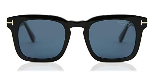 Gafas de Sol Tom Ford DAX FT 0751 SHINY BLACK/BLUE 50/22/145 unisex