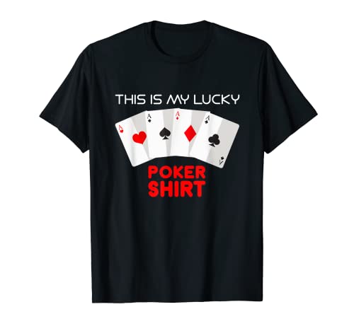 Gana el pot con maletín de póquer, Bluff y Poker Face I Jiker Camiseta