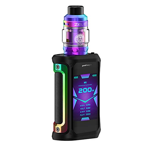 Geekvape Aegis X Zeus Kit 200W Vape Mod doble batería Fit 510 Hilo Zeus Subohm Atomizador Vape