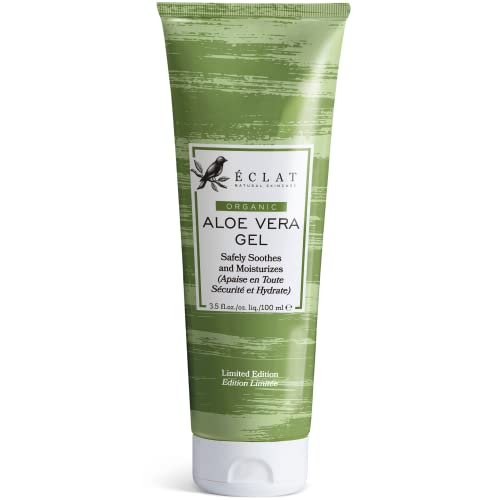 Gel de Aloe Vera (99,75%) ORGÁNICO - COSECHADO A MANO Y PRENSADO EN FRÍO en Australia - PULPA REAL (NO POLVO) - 100% Natural, VEGANO y NO DILUÍDO - Aprobado por Dermatólogos