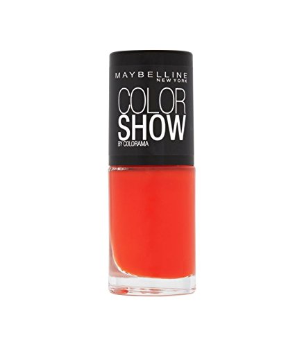 Gemey Maybelline Color Show - Pintaúñas, n.° 341 Orange Attack