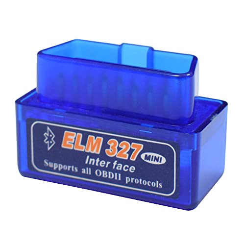 Genérico OBD2 Bluetooth, Mini Lector y Herramienta de análisis y diagnostico ELM 327 obd2 Original escáner Coche realiza Diagnosis Coche multimarca, diagnostico de Errores y Fallos (Mini OBD elm327)