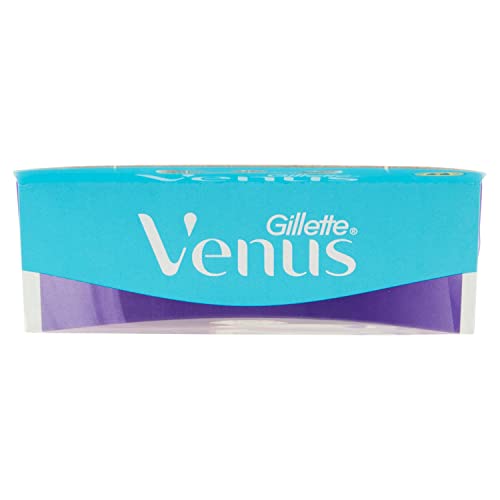 Gillette Venus Deluxe Smooth Swirl Cuchillas de afeitar para mujer - 3 cuchillas de repuesto