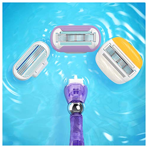 Gillette Venus Swirl – Juego de 3 cuchillas de afeitar