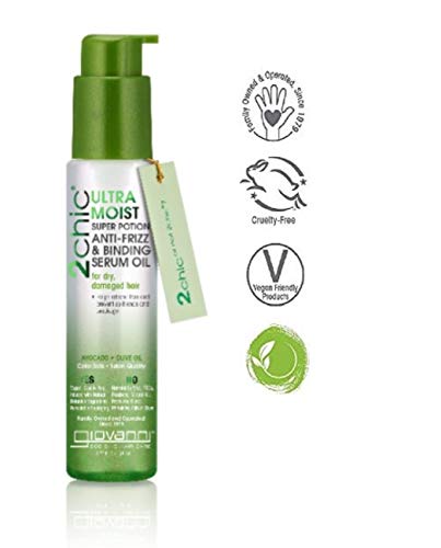 GIOVANNI - 2Chic Ultra-Moist Super Potion Anti-Frizz Binding Serum - 1.8 fl. oz. (53 ml)