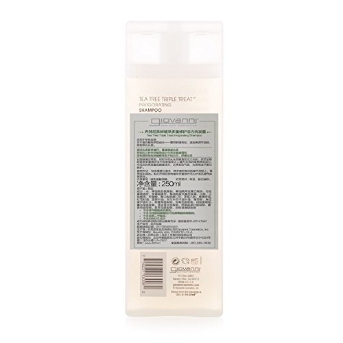 Giovanni - Champú Revitalizante Tea Tree Triple Treat™, 250ml