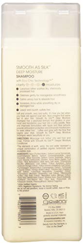 Giovanni Smooth As Silk Shampoo for Damaged Hair 8.5 ounces