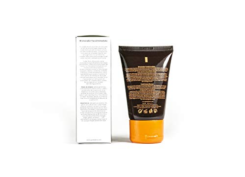 GISÈLE DENIS - Bronceador Facial Inmediato en Crema, Acelerador Bronceado, Crema Cara, 40 ml