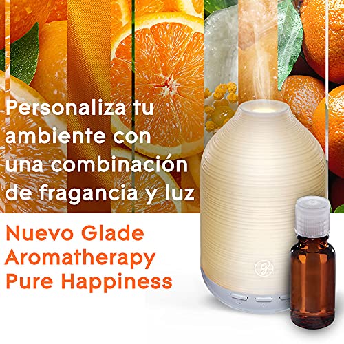 Glade Aromatherapy Difusor De Aceites Esenciales, Fragancia Pure Happiness, Recambio, color Incoloro