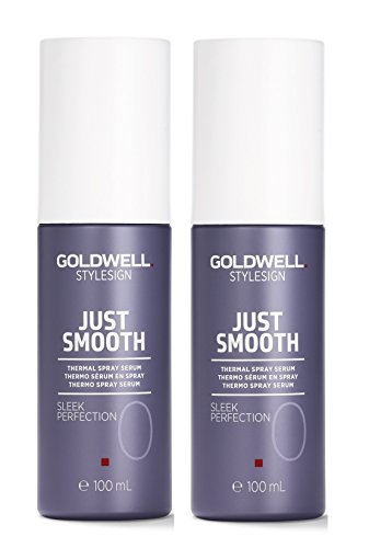 Goldwell Stylesign Just Smooth Sleek Perfection - Perfección para el pelo (2 unidades, 100 ml cada uno)