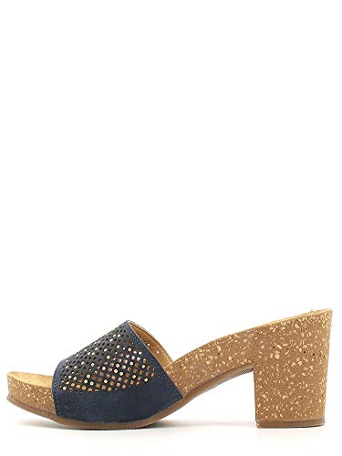 Grunland CB0637 GRUP CIABATTA DONNA BLU 40