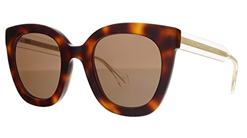 Gucci Gafas de sol GG0564S 002 Gafas de sol mujer color Marrón Habana tamaño de lente 51 mm