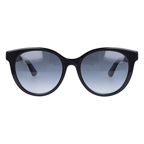 Gucci Gafas de Sol GG0702SK BLACK BLUE RED/GREY SHADED 54/19/145 mujer