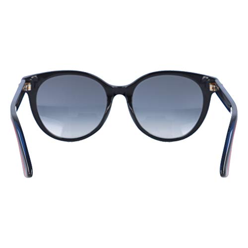 Gucci Gafas de Sol GG0702SK BLACK BLUE RED/GREY SHADED 54/19/145 mujer