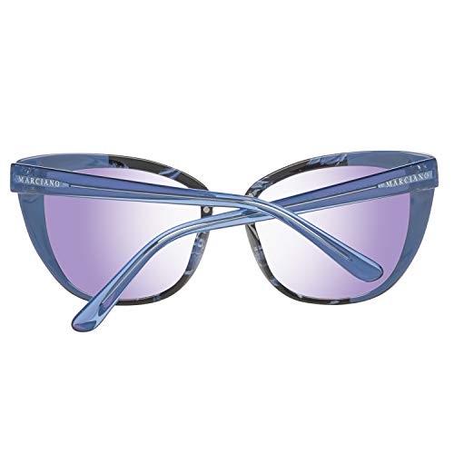 Guess by Marciano Sonnenbrille Gm0783 89C 55 Gafas de Sol, Azul (Blau), 55.0 para Mujer