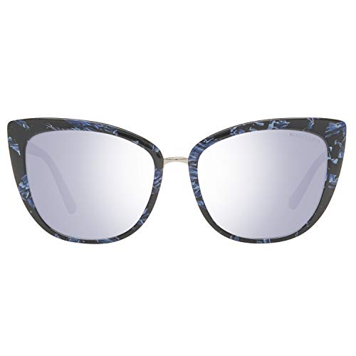 Guess by Marciano Sonnenbrille Gm0783 89C 55 Gafas de Sol, Azul (Blau), 55.0 para Mujer