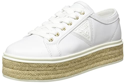 Guess PROPERT/Active Lady, Zapatillas Deportivas Mujer, Blanco, 39 EU