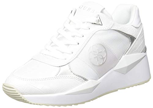 Guess Tesha/Active Lady/Le, Zapatillas Deportivas Mujer, Whisi, 36 EU