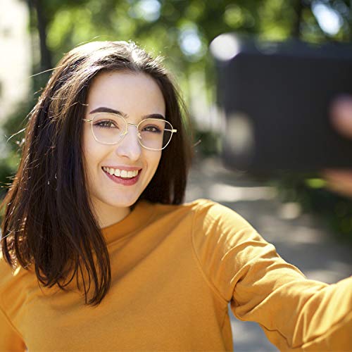 HAOLIRA Gafas Luz Azul Hombre Mujer Antifatiga Gafas para Ordenador Anti Luz Azul para PC, Móvil TV, Tablet