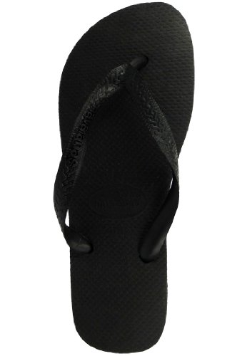 Havaianas Top, Chanclas, para Unisex adulto, Negro, 37/38 EU