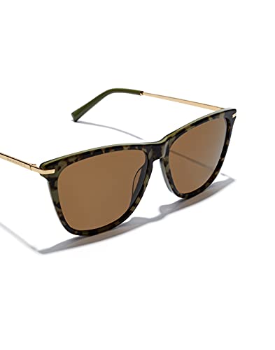 HAWKERS · Gafas de sol ONE CROSSWALK para hombre y mujer · HAVANA GREEN OLIVE