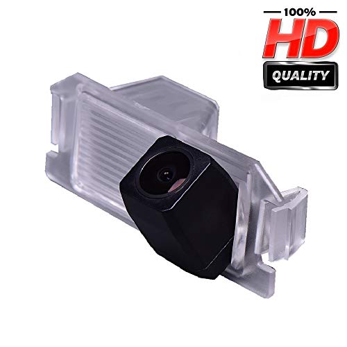 HD 1280x720p cámara de respaldo de marcha atrás cámara de matrícula de visión nocturna Ip69K impermeable para Hyundai I30 Rohens Solaris Genesis Coupe solaris verna hatchback para Kia Soul 2010-2014