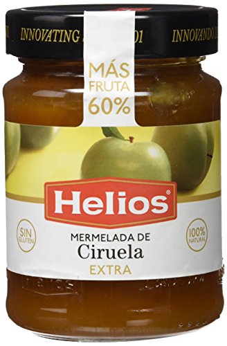 Helios Mermelada Extra Ciruela - 340 gr - , Pack de 6