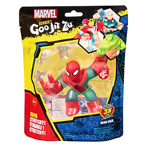 Heroes of Goo Jit Zu Caja de héroes Marvel-Spider-Man radioactivo, 41264