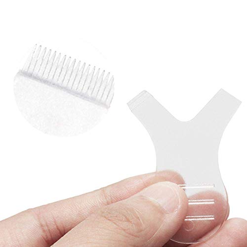 Herramienta para levantar pestañas Mini cepillo para pestañas en forma de Y Mini peine de pestañas en forma de Y Cepillo peine de pestañas Herramienta reutilizable rímel maquillaje extensión pestañas