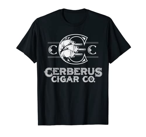 Hombre Compañía de cigarros Cerberus Camiseta