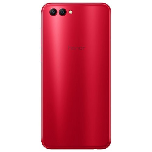 Honor View 10 - Smartphone de 5.99" (4 G, 6 GB de RAM, 128 GB de ROM, EMUI 8, compatible con Android, Full HD 2160 x 1080p, cámara 16MP +20 MP y frontal de 13 MP), Rojo (Red)