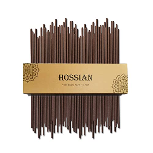 HOSSIAN 50 varillas difusoras de caña – varillas de madera de ratán, varillas de difusor de aroma de aceite esencial, spa-aromaterapia (7.5 pulgadas/19 cm) (marrón 7.5 pulgadas/19 cm)