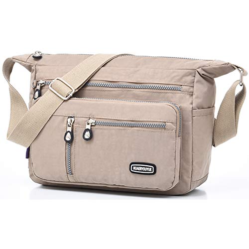 HUAERYOUYUE Impermeable Bolsa de Mensajero Mujer Bolso Bandolera Moda Bolsos de Hombro Bolsa Lateral Bolsa de Deporte Duradera Bolso Viaje para Libro Billetera Paraguas