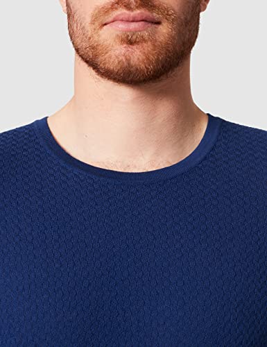 HUGO Senor suéter, Azul (Navy 419), Small para Hombre