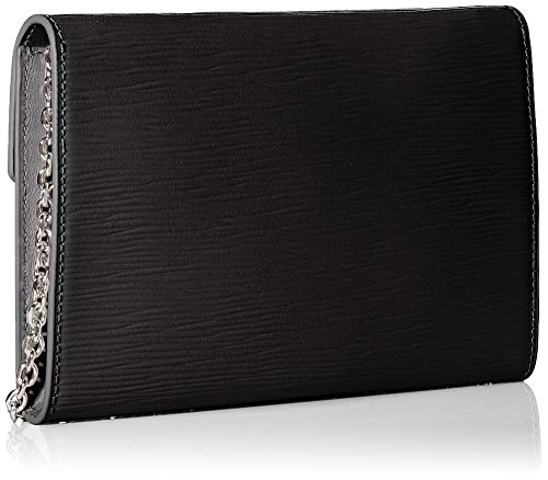 HUGO Victoria Clutch-V, Acoplamiento para Mujer, Black1, Onesi