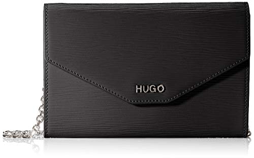 HUGO Victoria Clutch-V, Acoplamiento para Mujer, Black1, Onesi