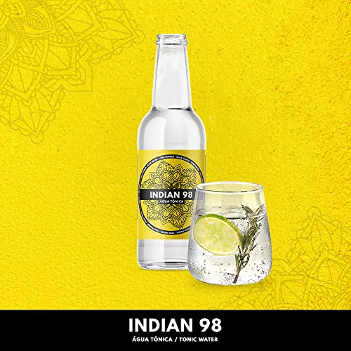 INDIAN 98 Tónica Caja 4 X 200ml es más que una tónica, de sabor suave y sutil aroma cítrico natural, tiene un toque único, guardando el secreto de su originalidad