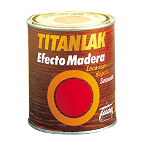 Industrias Titan. S.L 24280834 - Laca satinada poliu. 750 ml sapel ef.mad titan titanlak