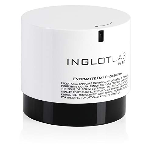 INGLOT LAB - Crema de dia - 50ml - Piel mixta/grasa - Evermatte Day Protection - Cosmetica Vegana - Crueltyfree