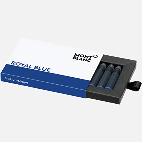 INK CART ROYAL BLUE 1PACK=8CART PF marca Montblanc