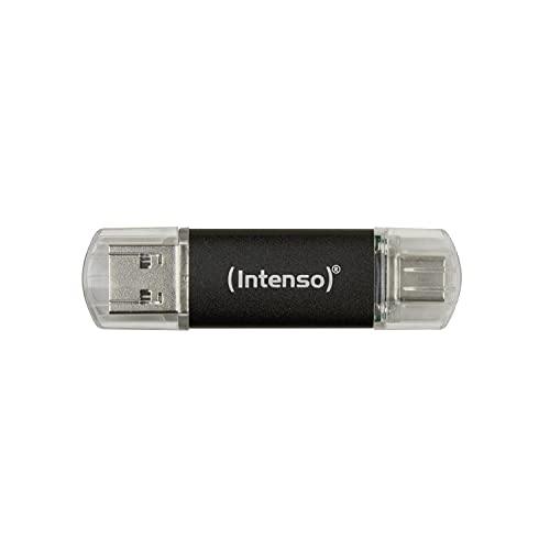 Intenso Twist Line 128 GB - Dual Memoria Flash USB 3.2 Gen 1x1, USB-C & USB-A, 70MB/s