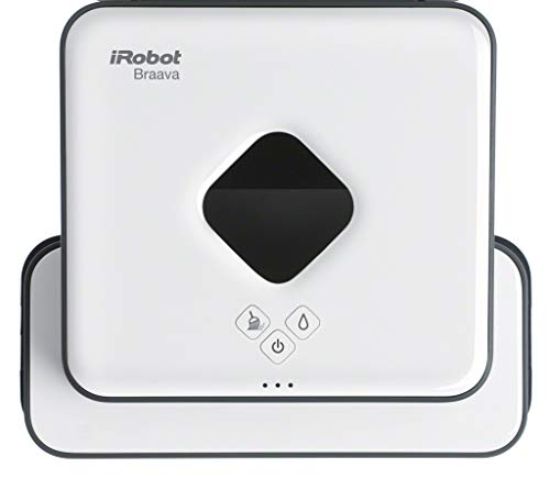 iRobot Braava 390t, robot de limpieza de suelos para varias habitaciones y espacios grandes, silencioso