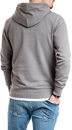 Jack and Jones - Sudadera con Capucha para Hombre, Cuello Redondo, Estampado, Sedona Sage/Slim 875, XXL