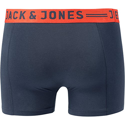 JACK & JONES JACLICHFIELD TRUNKS 3 PACK, Bóxer Hombre, Multicolor (Burgundy), XX-Large