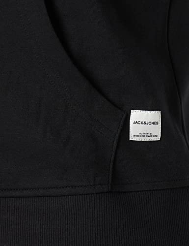 Jack & Jones Jjebasic Noos-Sudadera con Capucha, Negro, XXL para Hombre