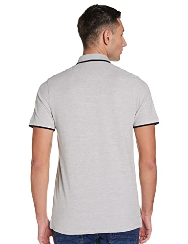 Jack & Jones Jjepaulos Polo SS Noos, Gris (Dark Grey Mixed 68), L para Hombre