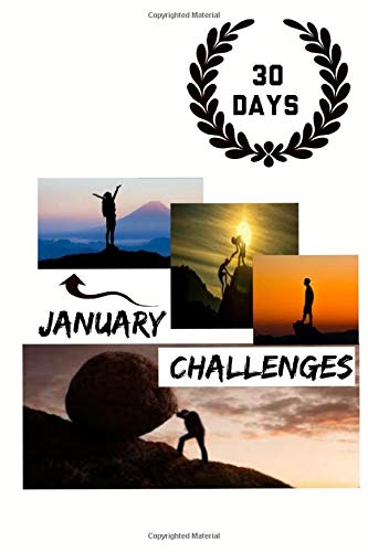 Januar challenges, 30 day: Januar challenges, 30 day,Challenges for, challenges in, challenges 30 days, 30 days for this notebook,Watercolor, Roses, ... notebook, Journal, This notebook is..,