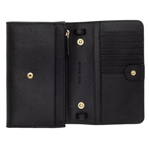 Jet set Travel MD MF Phone Xbody Crossbody Bag Wallet Black